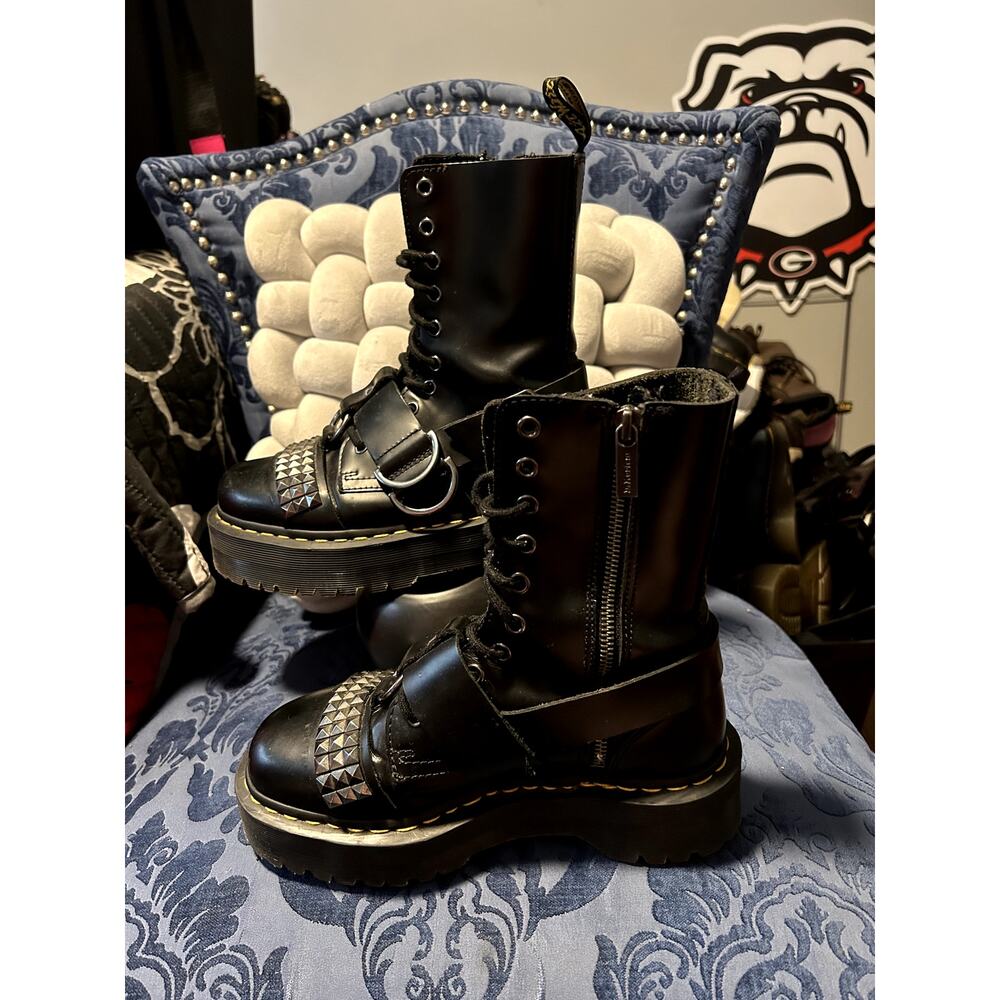 Dr Martens Jadon Hi Stud size 7/EU 38 - Picture 2 of 9